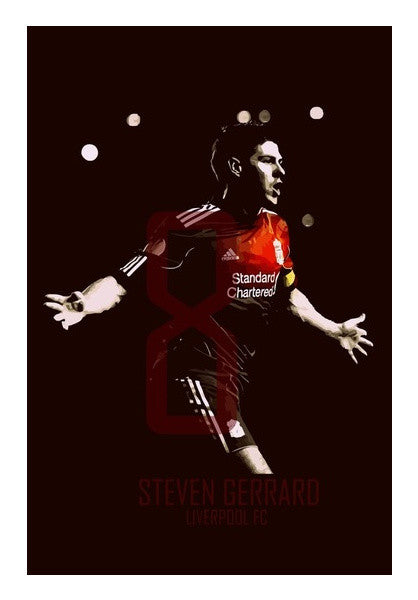 Steven Gerrard - Liverpool FC  Wall Art