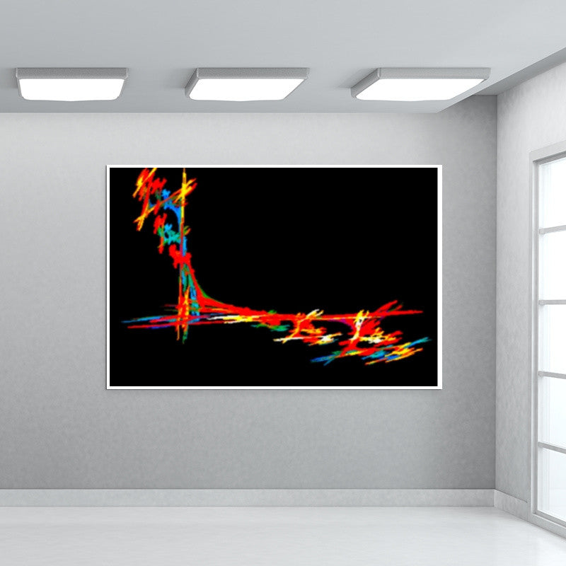 Color Strokes Wall Art