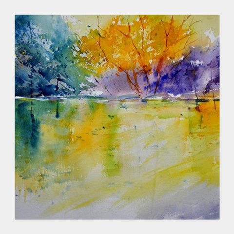 Pond 9658 Square Art Prints PosterGully Specials