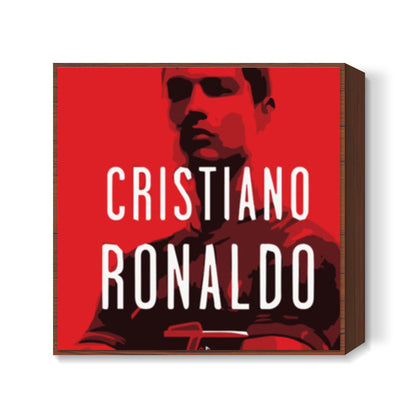 Cristiano Ronaldo Minimal Design Square Art Prints