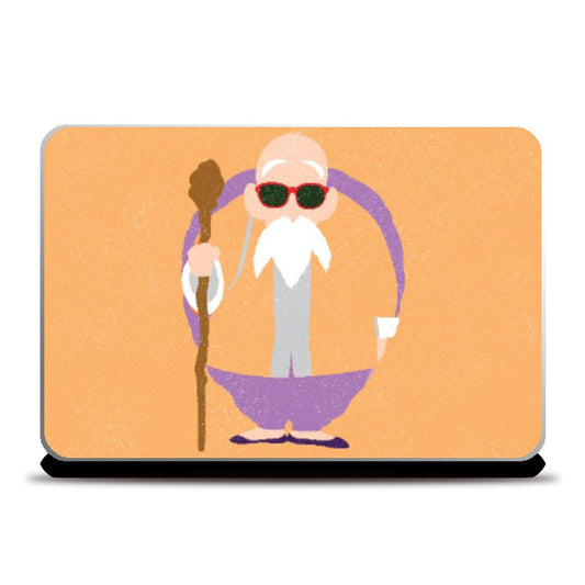 Laptop Skins, Master Roshi Dragon Ball Laptop Skin | Rishabh Bhargava, - PosterGully