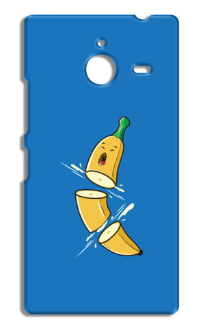 Sliced Banana Nokia Lumia 640 XL Cases