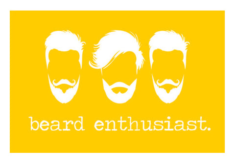 Wall Art, Beard Enthusiast Wall Art