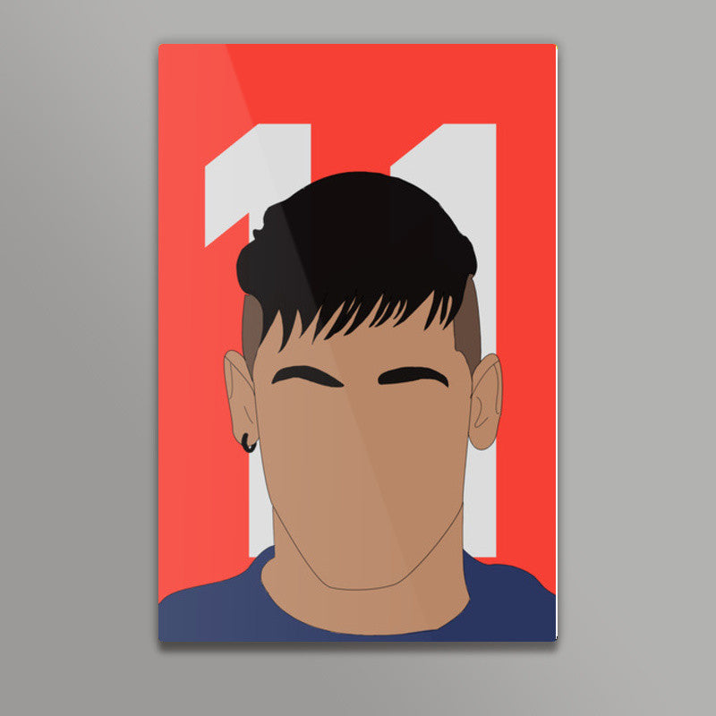 Neymar Jr. 11 | Barcelona | Football Wall Art