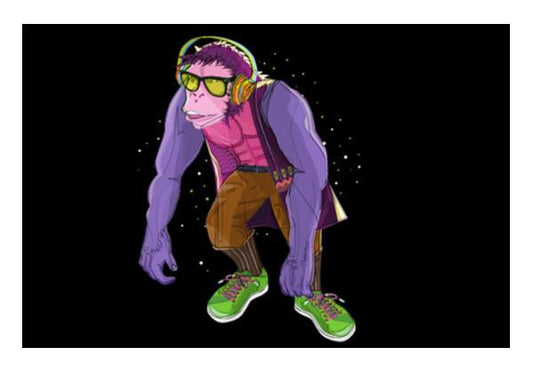 PosterGully Specials, Ape story Wall Art