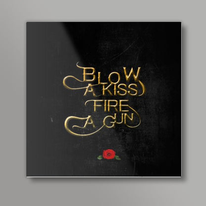 Blow A kiss Square Art