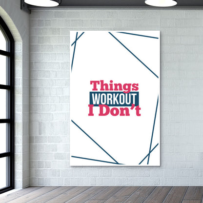 Things Workout Wall Art