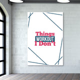 Things Workout Wall Art