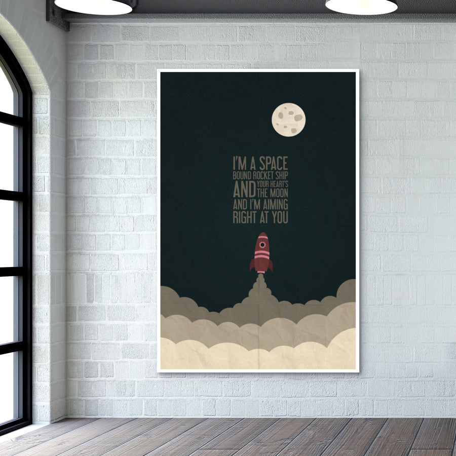 Eminem Space Bound Wall Art