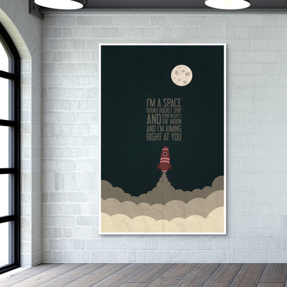 Eminem Space Bound Wall Art
