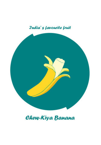 chewkiya banana Wall Art