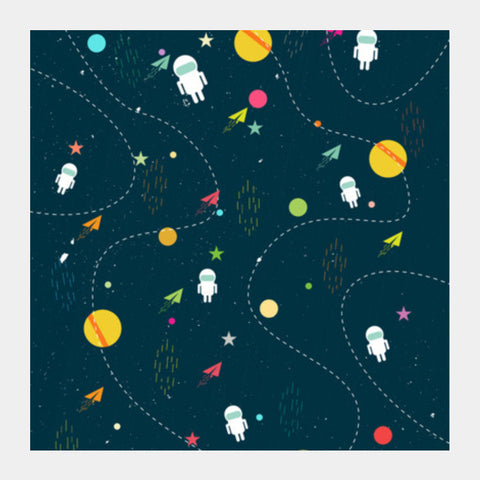Planet Space Square Art Prints PosterGully Specials
