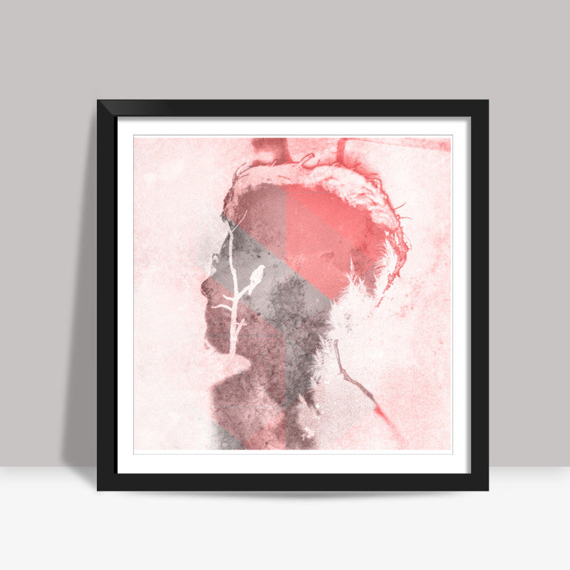 Mid summer nights dream Square Art Prints