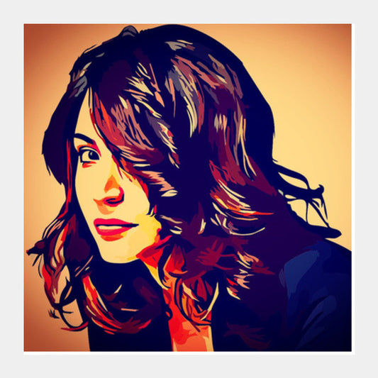 Anushka Sharma Square Art Prints