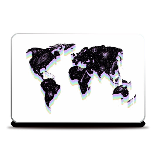 Laptop Skins, 3D world rainbow