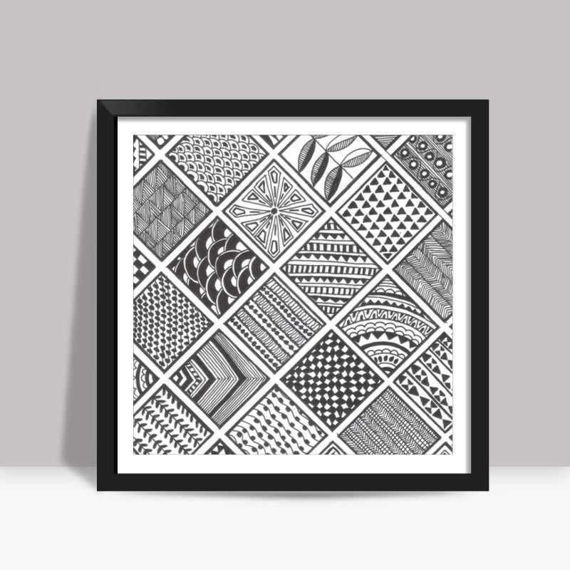 Prints in Squares Square Art Prints