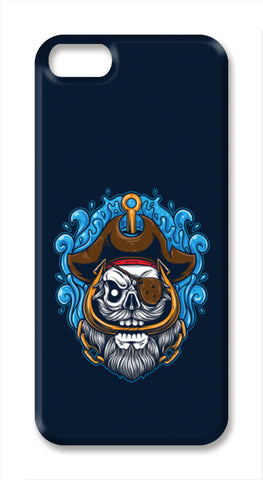 Skull Cartoon Pirate iPhone SE Cases