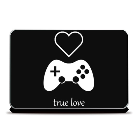 Laptop Skins, Gamers True Love - Valentines Day Laptop Skins
