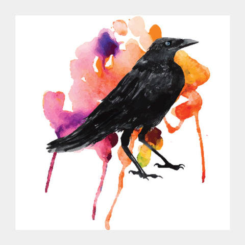 Square Art Prints, Crow's Woes Square Art | Lotta Farber, - PosterGully