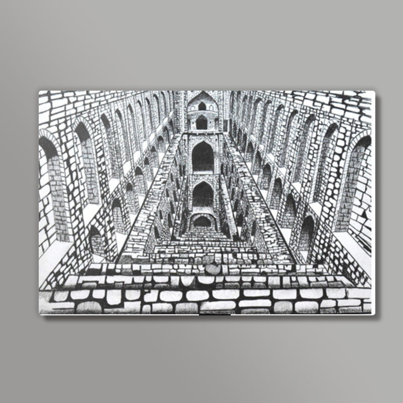 Agrasen Ki Baoli Wall Art