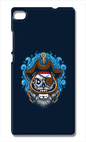 Skull Cartoon Pirate Huawei P8 Cases