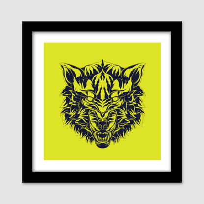 Wolf Head Premium Square Italian Wooden Frames