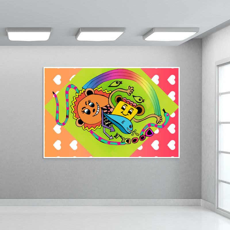Doodle Luv Wall Art
