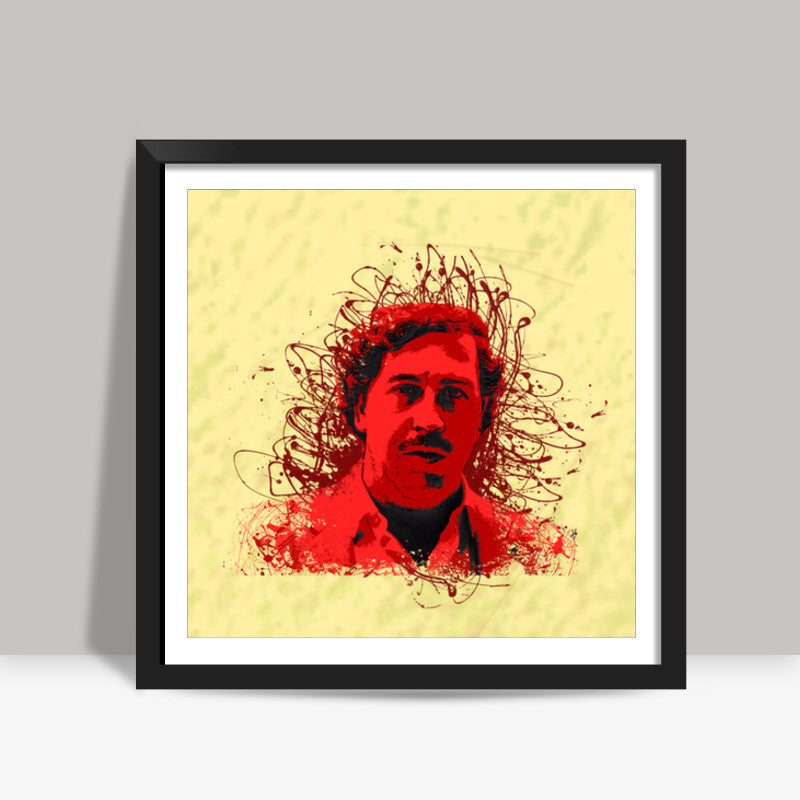 Pablo Escobar Square Art Prints