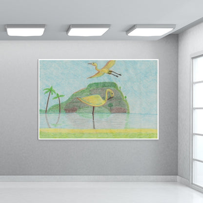 Dreamy Lake Wall Art