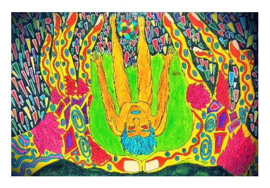 PosterGully Specials, Escape the reality Wall Art | Spiritual Psycho | PosterGully Specials, - PosterGully