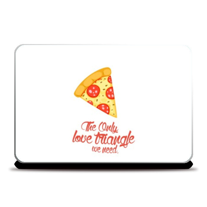 Laptop Skins, Love Triangle Laptop Skin | Minimalistic Soul Laptop Skins