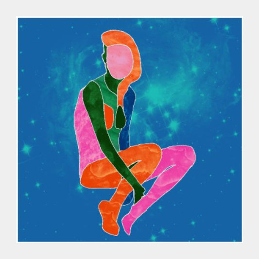 Square Art Prints, Cosmic Beauty Square Art | Nikhil, - PosterGully