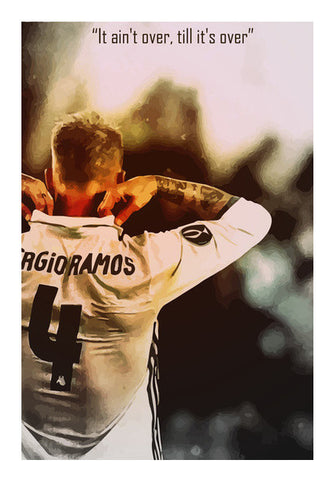Sergio Ramos - Real Madrid Wall Art