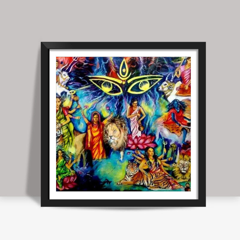 navadurga Square Art Prints