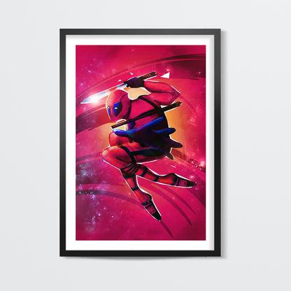 deadpool fan art Wall Art