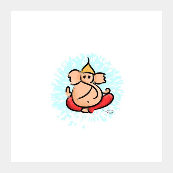 Bappa Square Art Prints PosterGully Specials