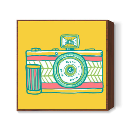 Camera Square Art Prints