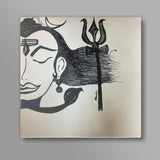 Shiv - Adiroop | Pen Sketch  Square Art Prints