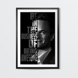 Barney Stinson text poster