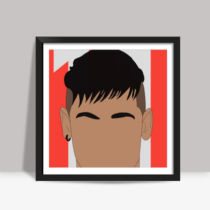 Neymar Jr. 11 | Barcelona | Football Square Art Prints