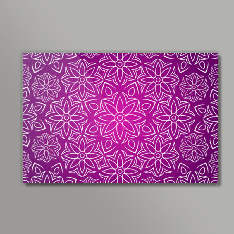 Abstract Flowers Wall Art