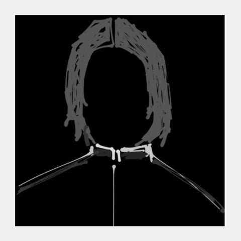Snape Harry Potter Minimal Doodle Square Art Prints PosterGully Specials