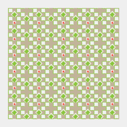 Woven Pattern 3.0 Square Art Prints