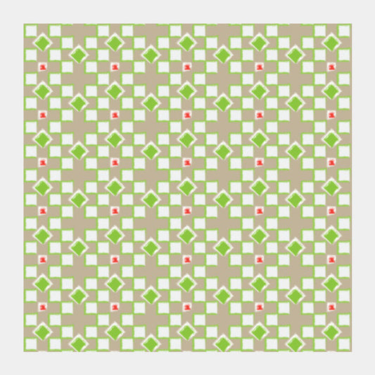 Woven Pattern 3.0 Square Art Prints