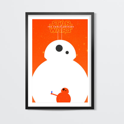 BB-8 MINIMAL POSTER Wall Art