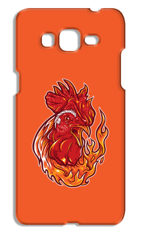 Rooster On Fire Samsung Galaxy Grand Prime Cases