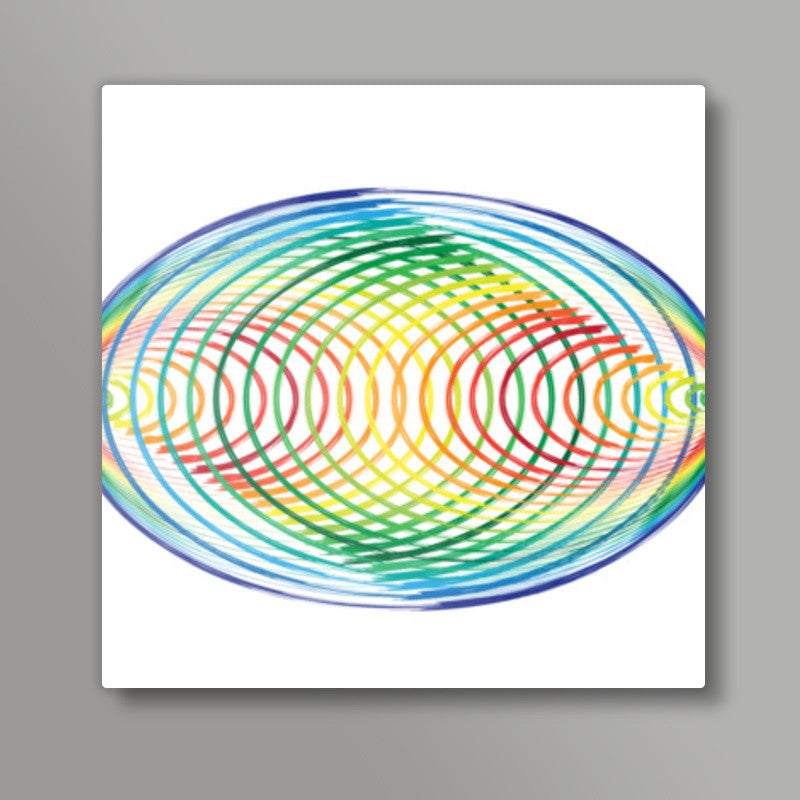 Circles 3.0 Square Art Prints