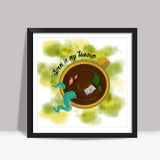 Storm in my Teacup Square Art Prints