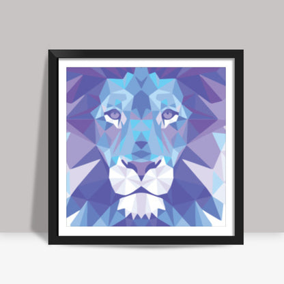 KING LION Square Art Prints