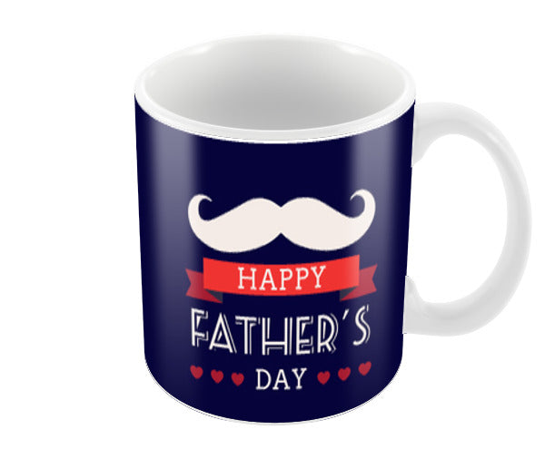 Happy Fathers Day Typography Illustration Love | #Fathers Day Special  Coffee Mugs